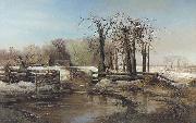 Alexei Savrasov Spring Day, oil on canvas